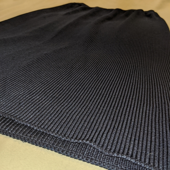 Vintage Size 16 Navy Skirt ILGWU Made In USA - Picture 6 of 15